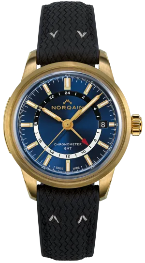NOR Watch Freedom 6 GMT Bronze Midnight Blue Limited Edition