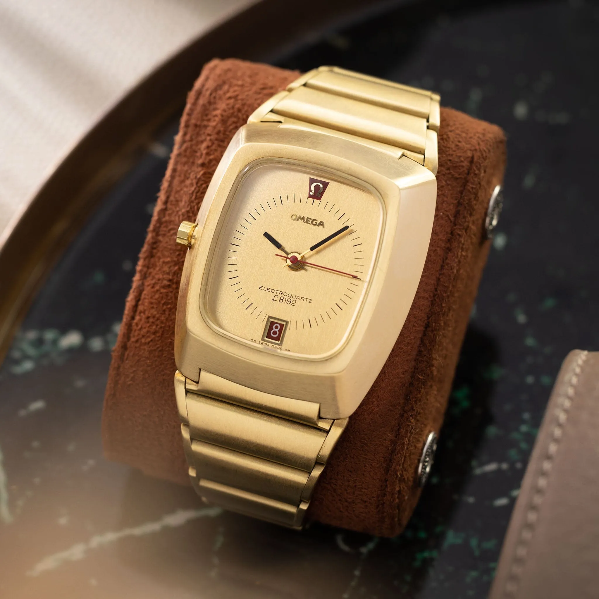 Omega Reference 196.006 Beta 21 Movement in 18kt Yellow Gold
