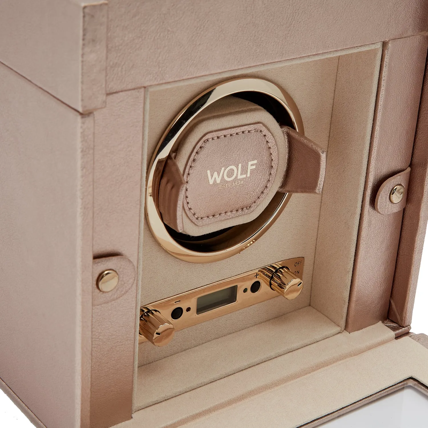 Palermo Single Watch Winder Rose Gold