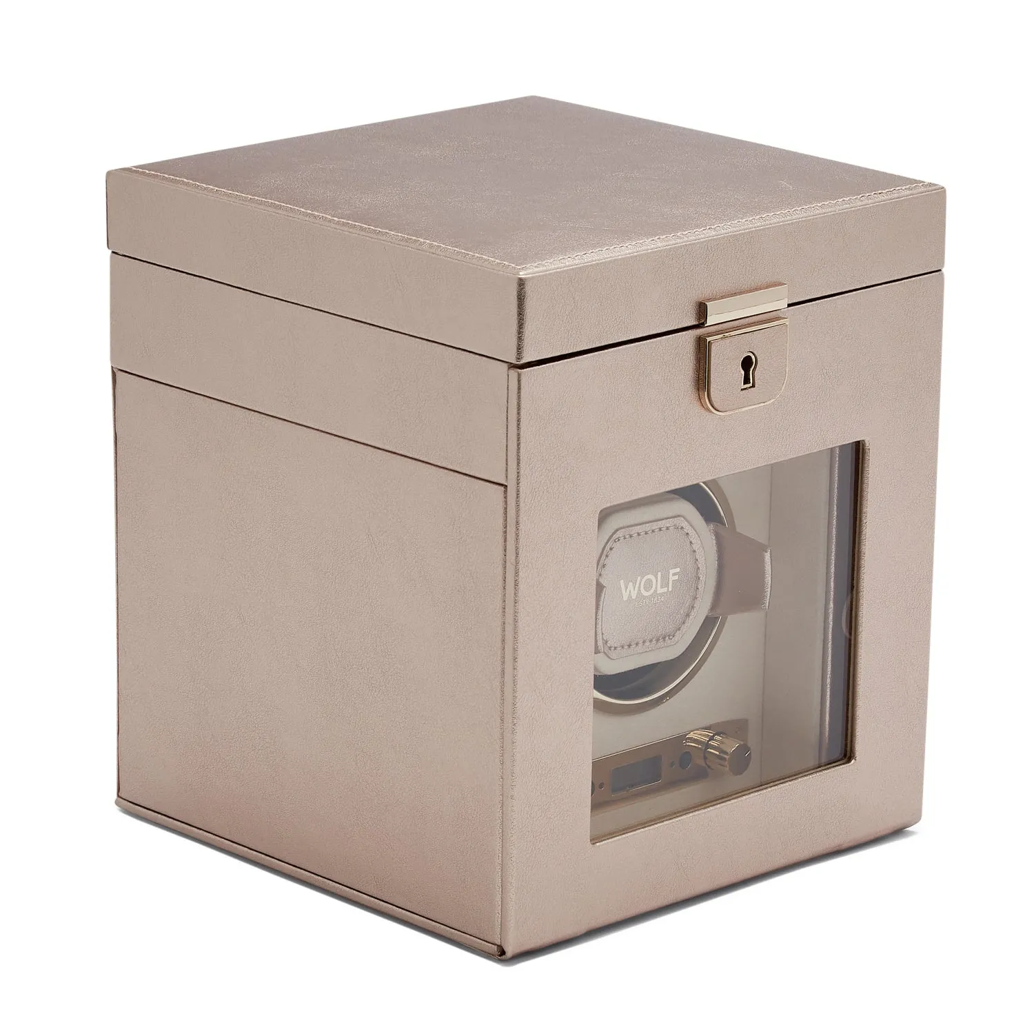 Palermo Single Watch Winder Rose Gold