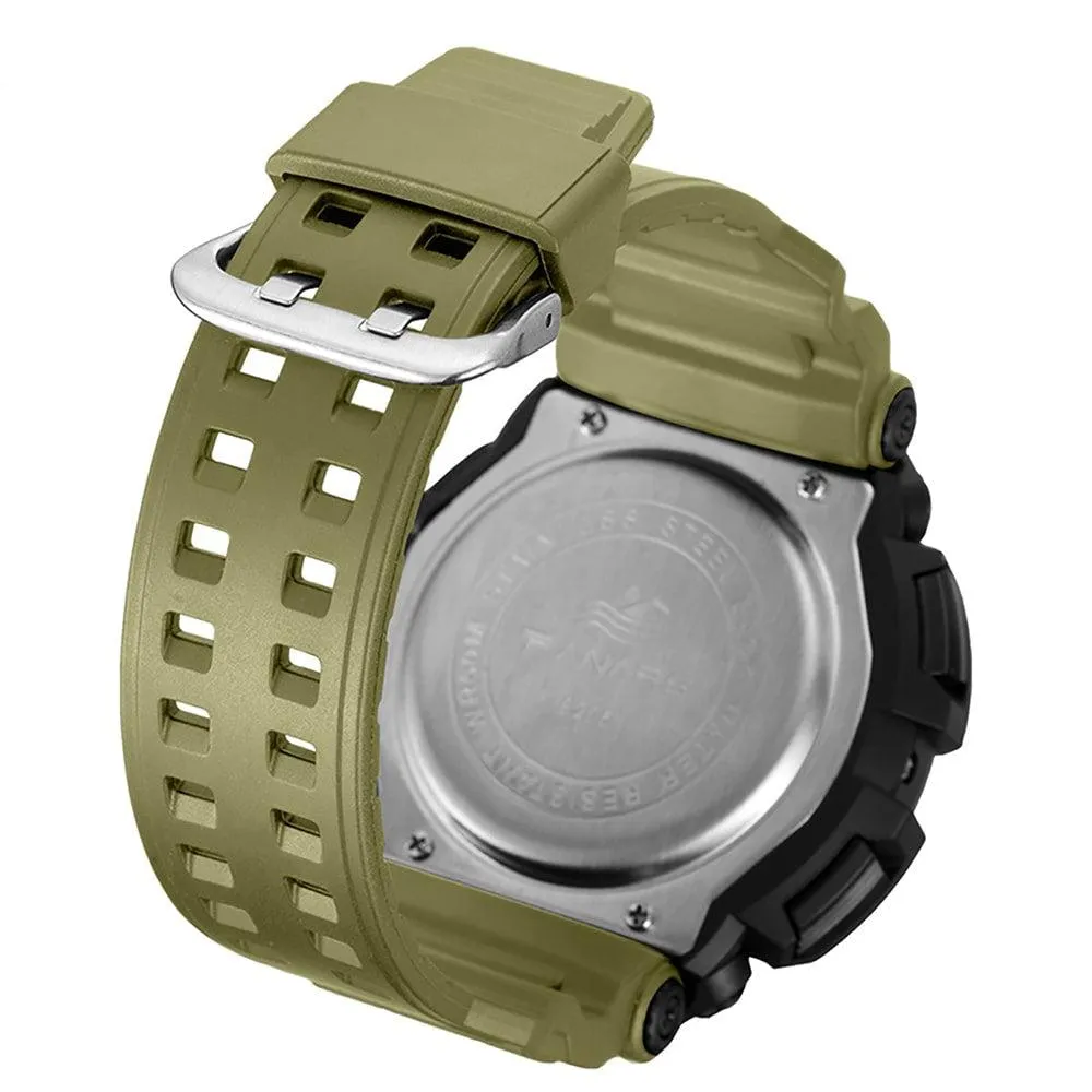 Panars 8205 Analog Digital Waterproof Sport Watch For Men