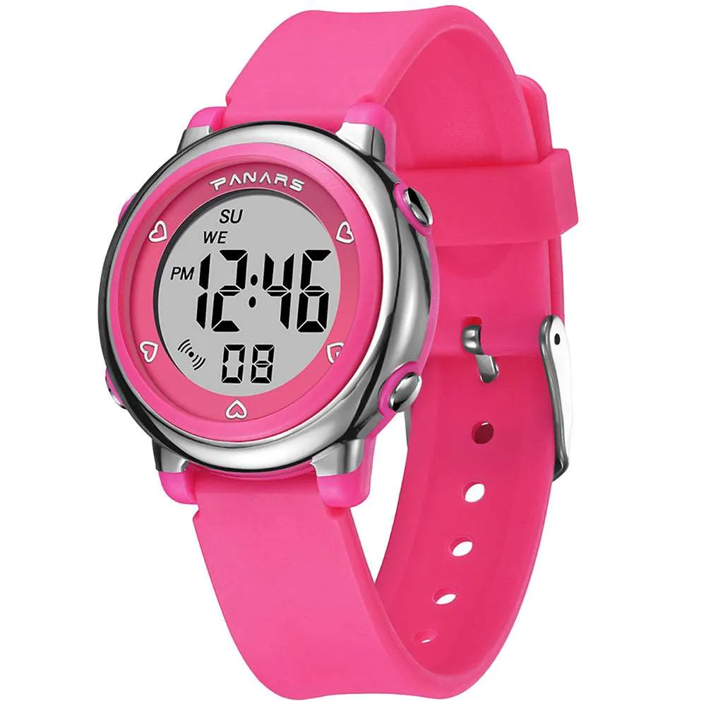 Panars 8211 Digital Small Size Multi Color Light Wrist Watch For Women & Girls
