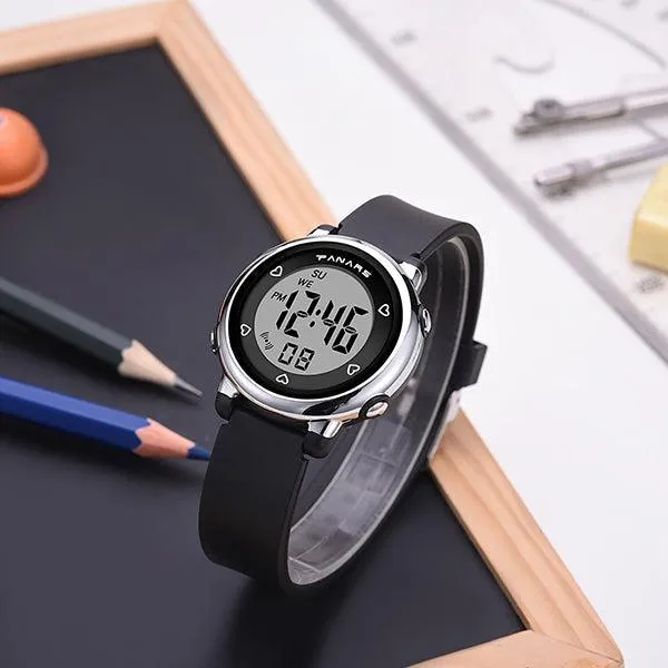 Panars 8211 Digital Small Size Multi Color Light Wrist Watch For Women & Girls