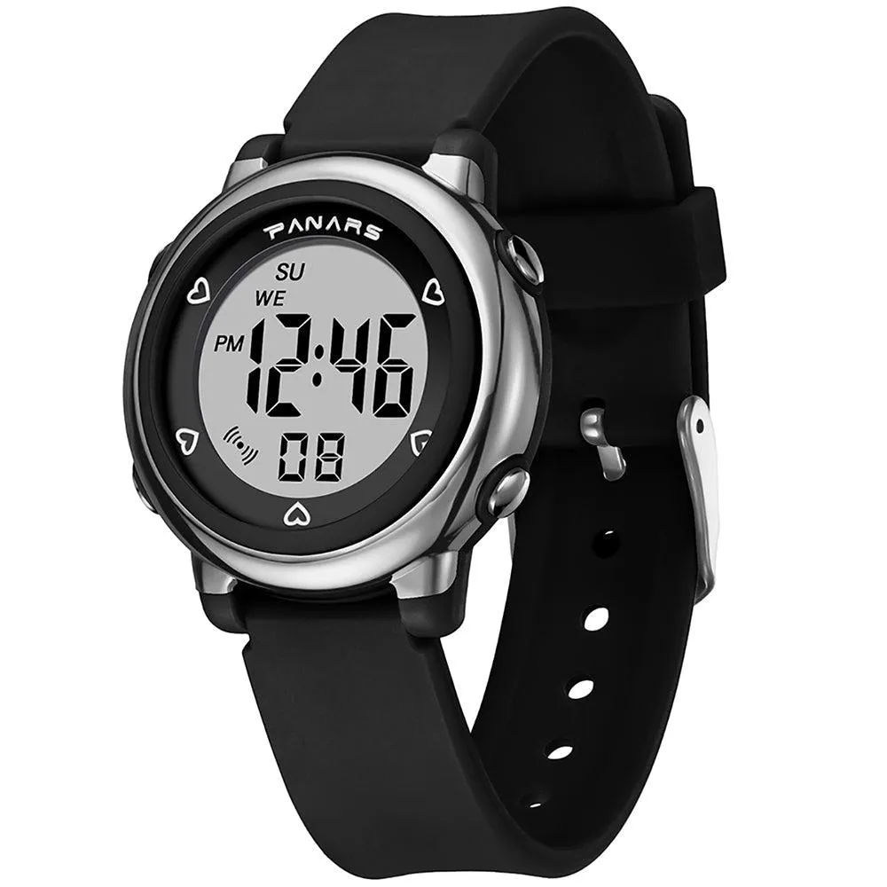 Panars 8211 Digital Small Size Multi Color Light Wrist Watch For Women & Girls