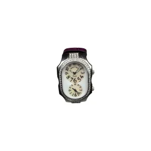 Philip Stein Teslar Dual Time Natural Frequency Women's Watch w Diamonds