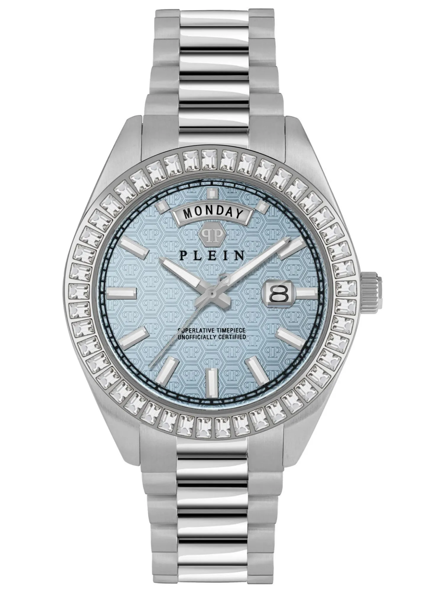Philipp Plein Men 42 mm Size Blue Dial Analog Watch - PWPNA0524