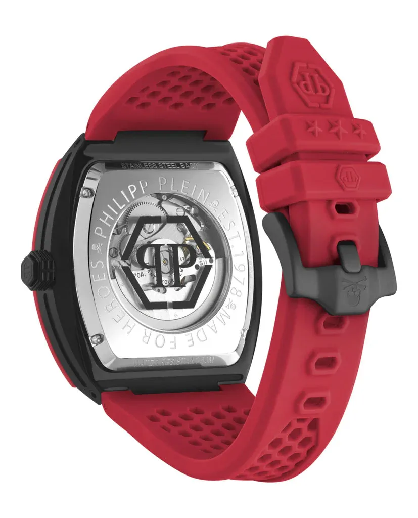Philipp Plein Red The $keleton Automatic Watch