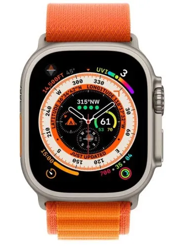 S8 Ultra Max Series 8 Smart Watch Ultra Ai Voice Watch 2.0 Inch Bluetooth Call Wireless Charging Watch-Orange-BR14032
