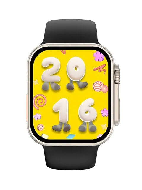 S8 Ultra Max Series 8 Smart Watch Ultra Ai Voice Watch 2.0 Inch Bluetooth Call Wireless Charging Watch-Orange-BR14032