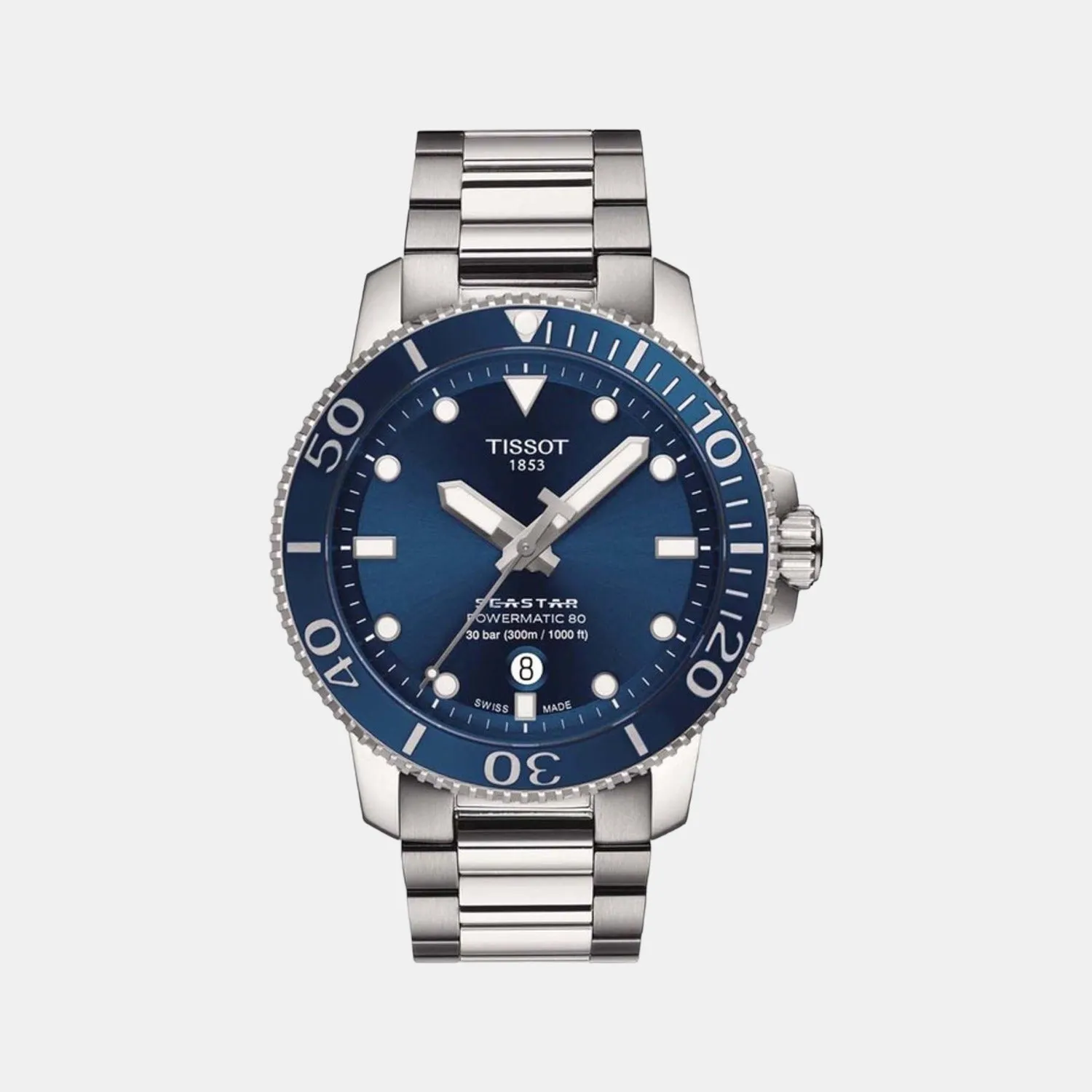 Seastar Men Analog Stainless Steel Watch T1204071104103