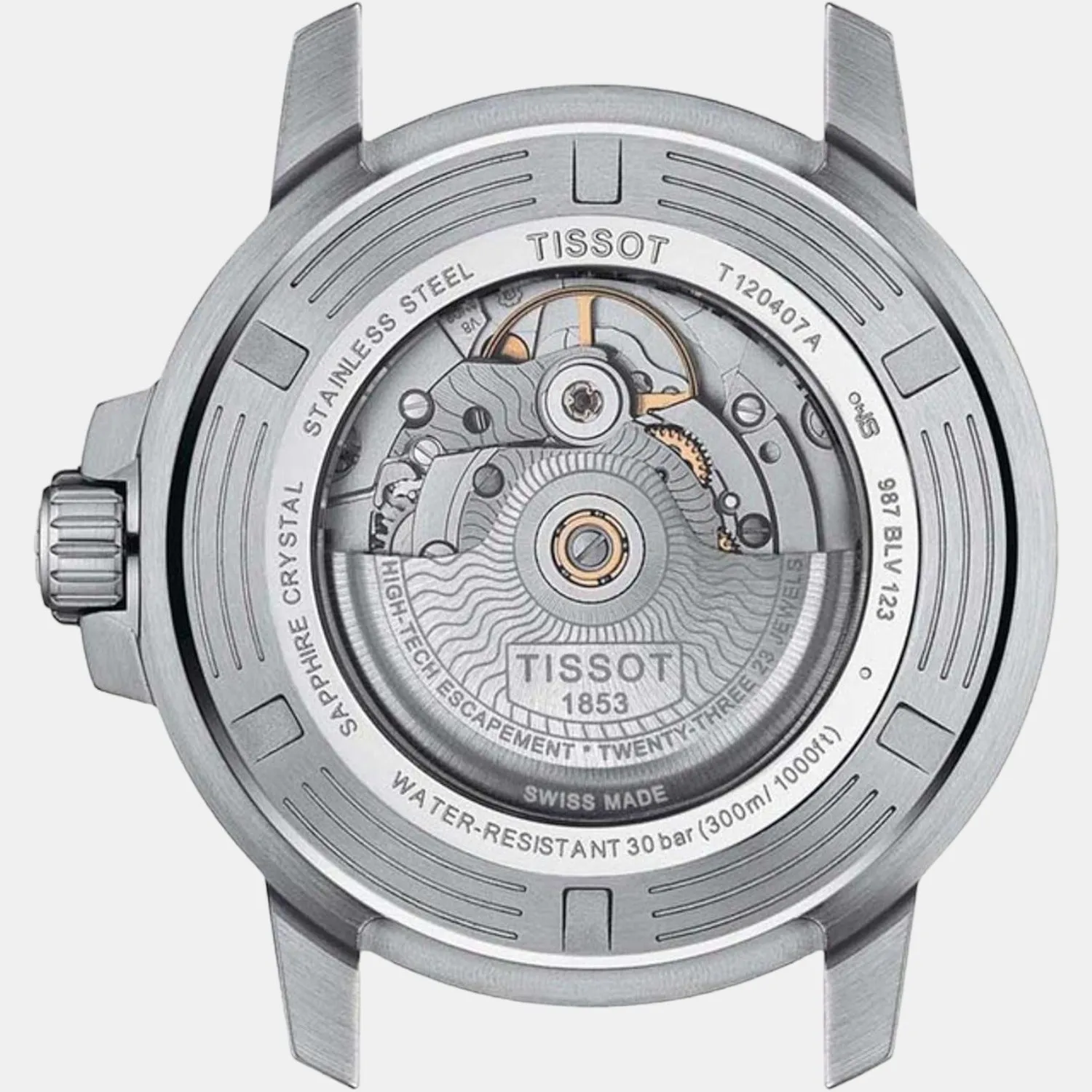Seastar Men Analog Stainless Steel Watch T1204071104103