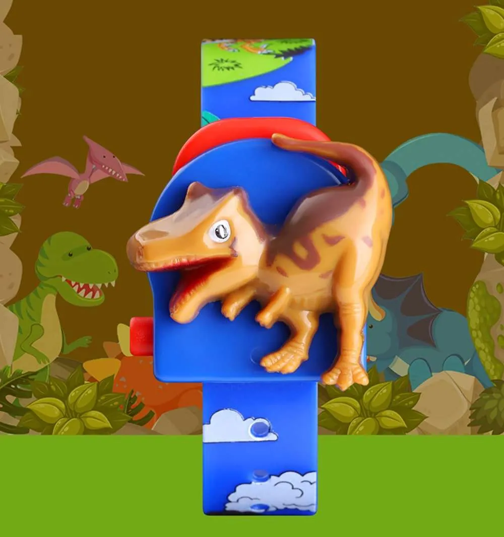 Skmei 1468 Original Digital Toy Fun Watch dinosaur For Baby Boys & Girls Watch