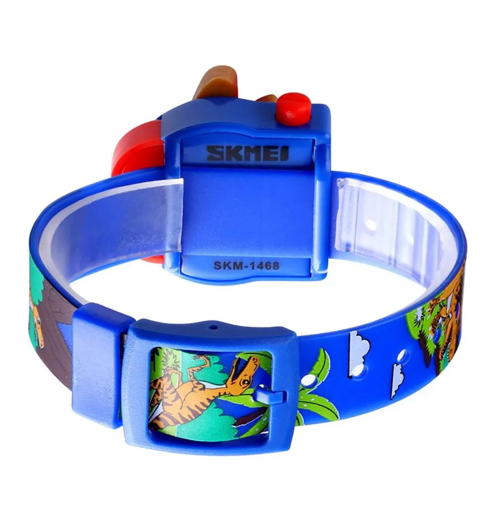 Skmei 1468 Original Digital Toy Fun Watch dinosaur For Baby Boys & Girls Watch