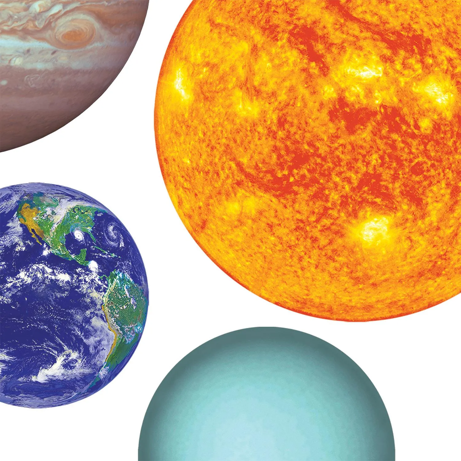 Solar System Party Cutouts (10 per Package)