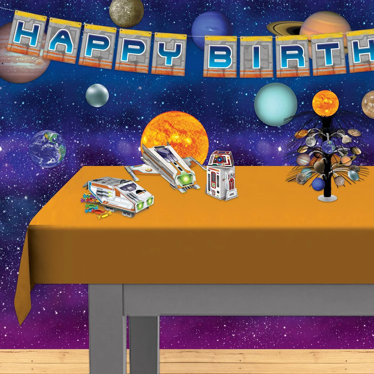 Solar System Party Cutouts (10 per Package)