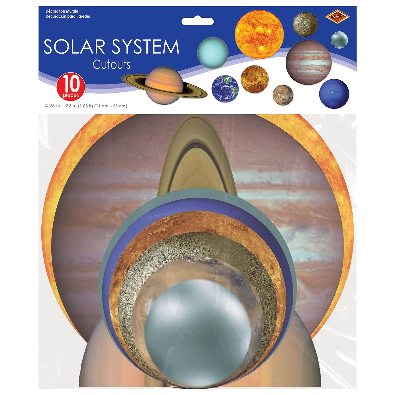 Solar System Party Cutouts (10 per Package)