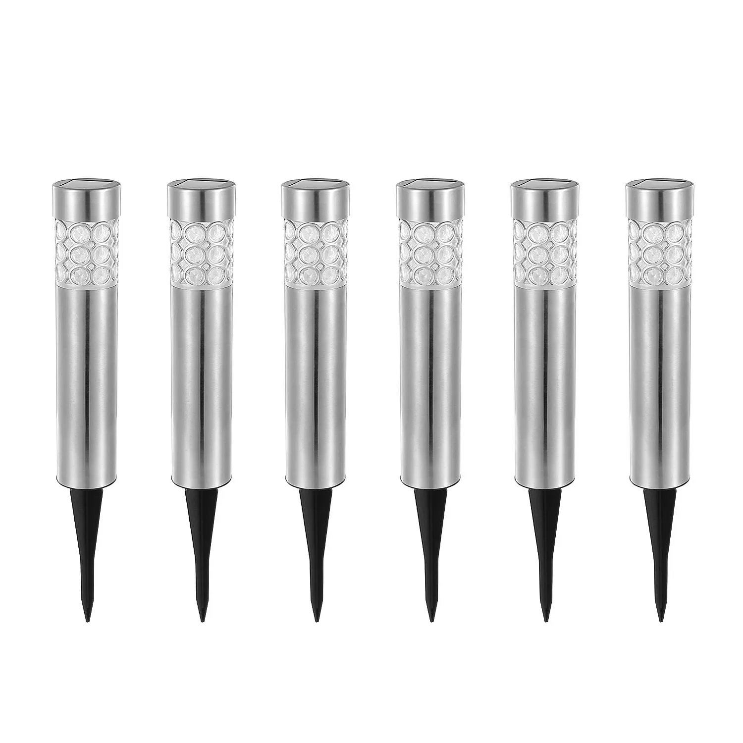 Solarek 6 Pack Outdoor Solar Light IP44 Waterproof RGB Garden Lamp Landscape Lawn Dcor Light