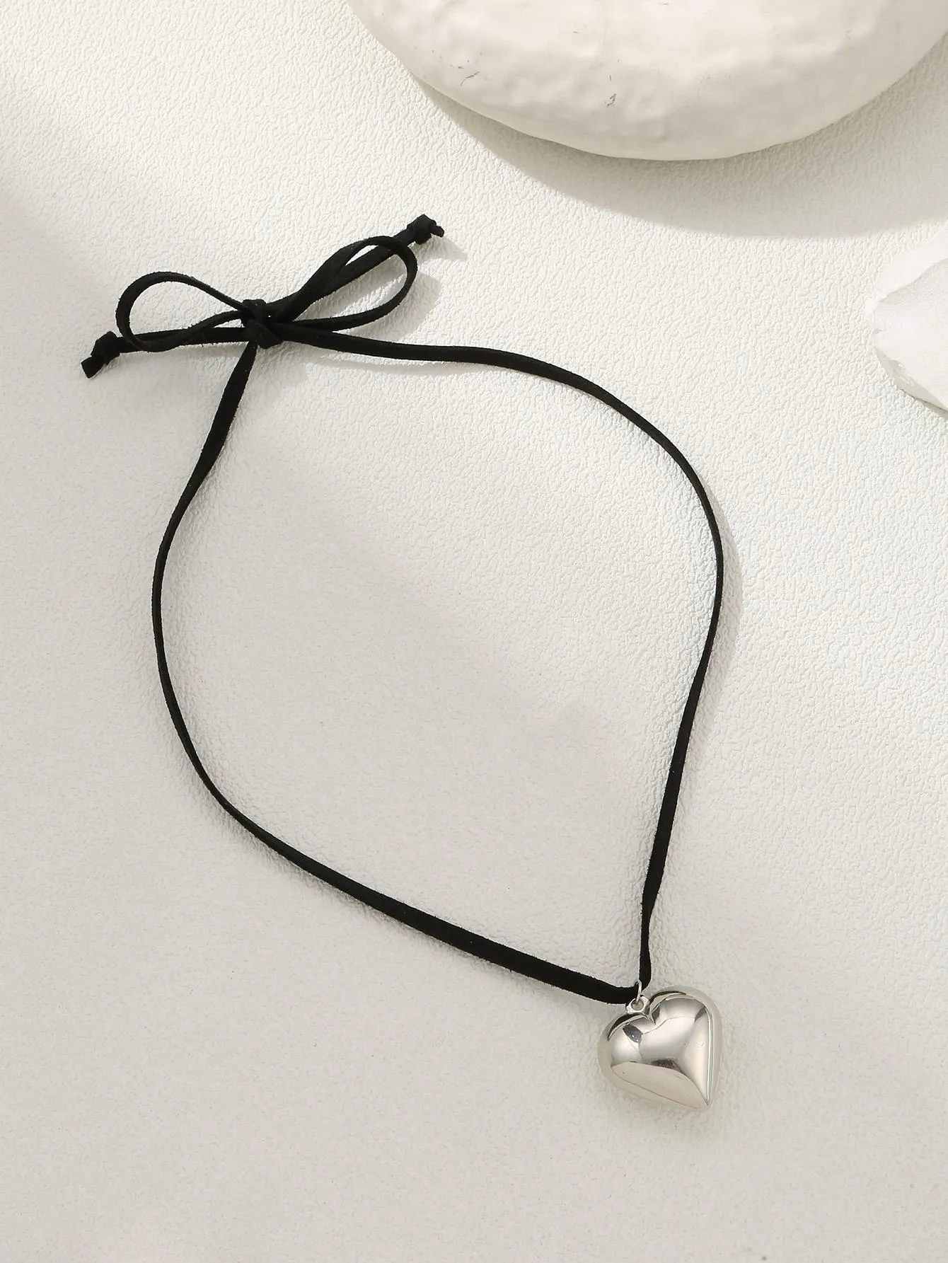 Statement Heart Charm Necklace Creative Necklace for Women Fashion Jewelry
