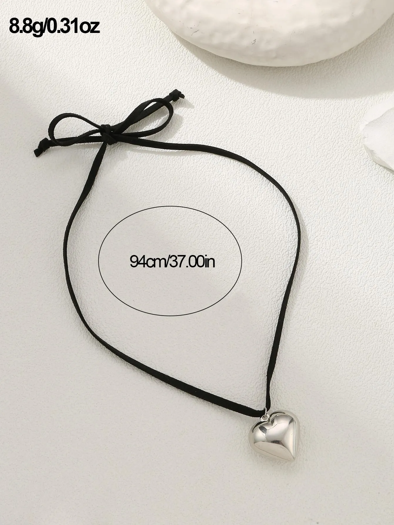 Statement Heart Charm Necklace Creative Necklace for Women Fashion Jewelry