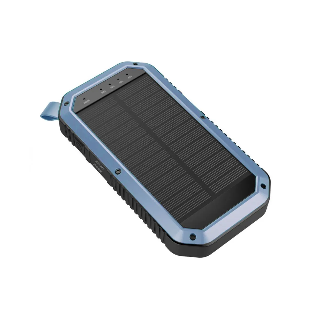 Sun Chaser Mini Solar Powered Wireless Phone Charger 10,000 mAh With LED Flood Light