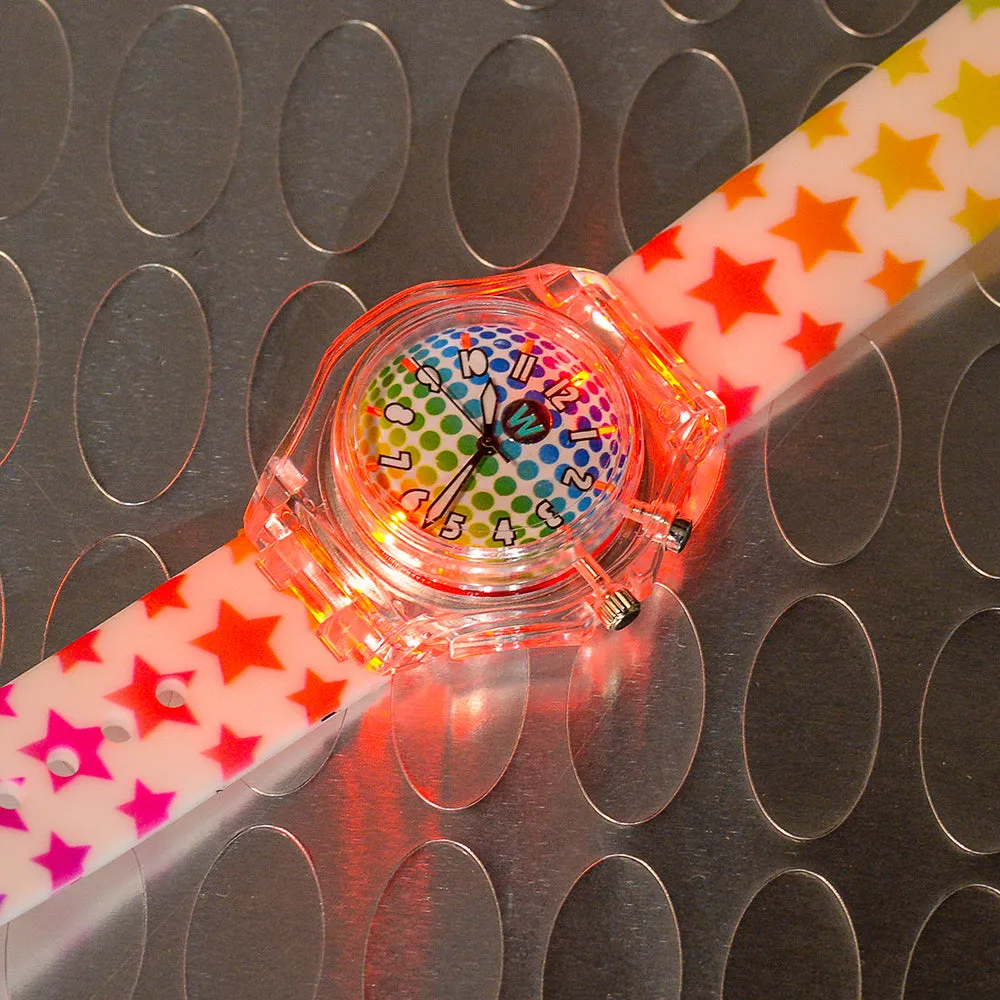 Super Star Glow LED Light Up Watch