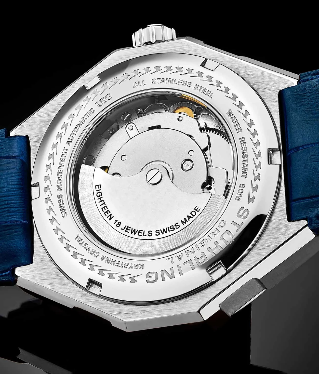 Swiss Automatic Gio 379 41mm Skeleton