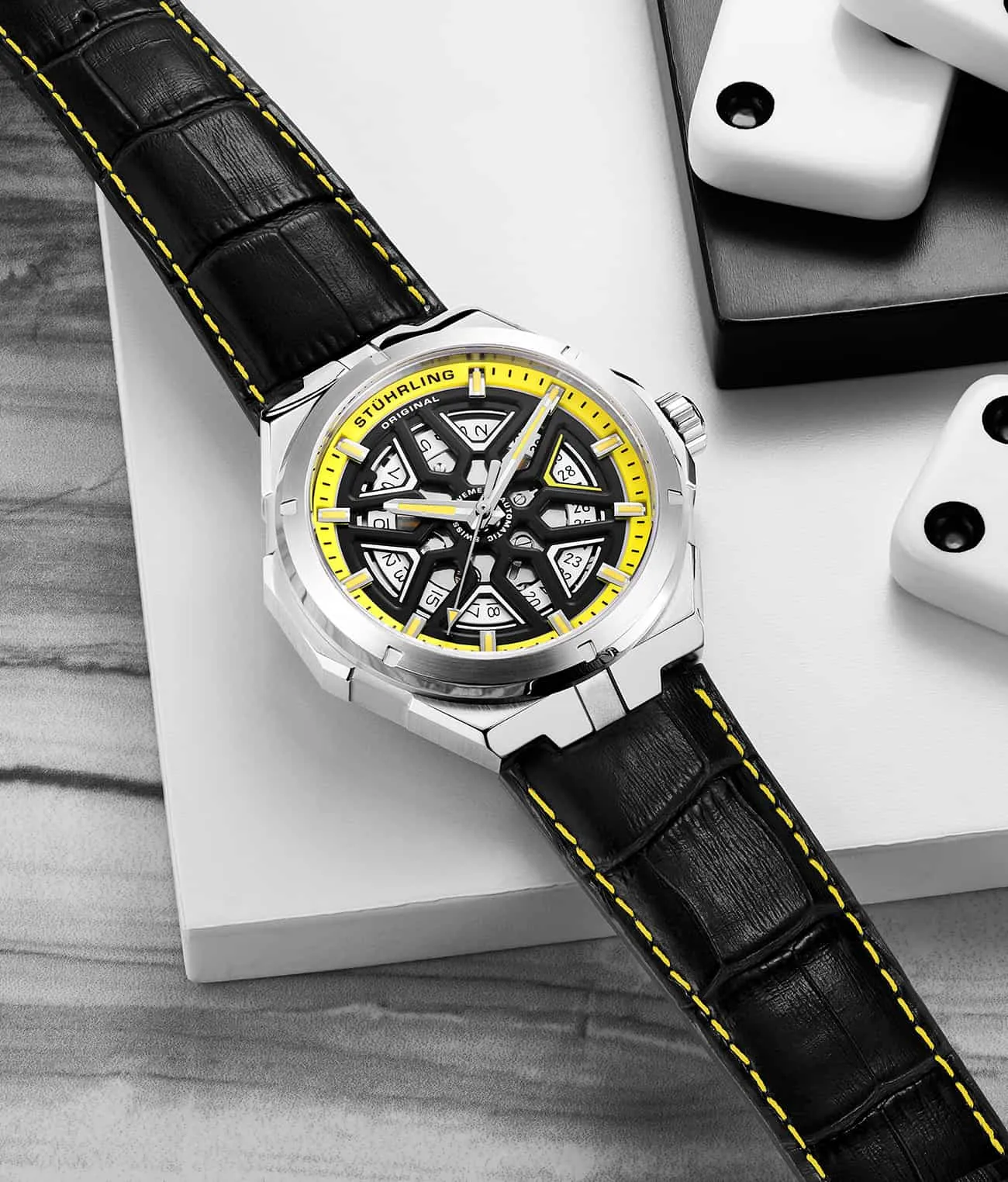 Swiss Automatic Gio 379 41mm Skeleton