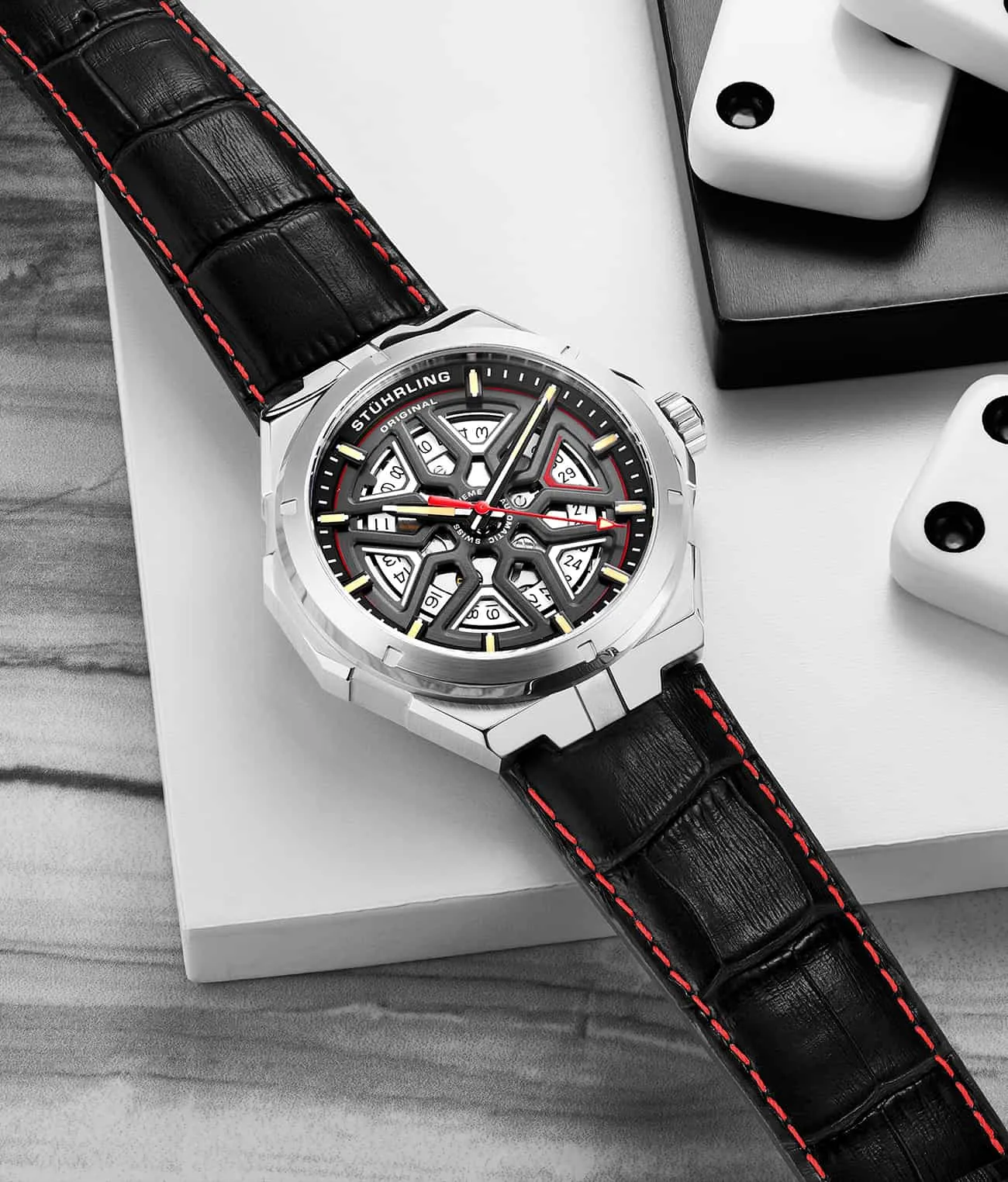 Swiss Automatic Gio 379 41mm Skeleton