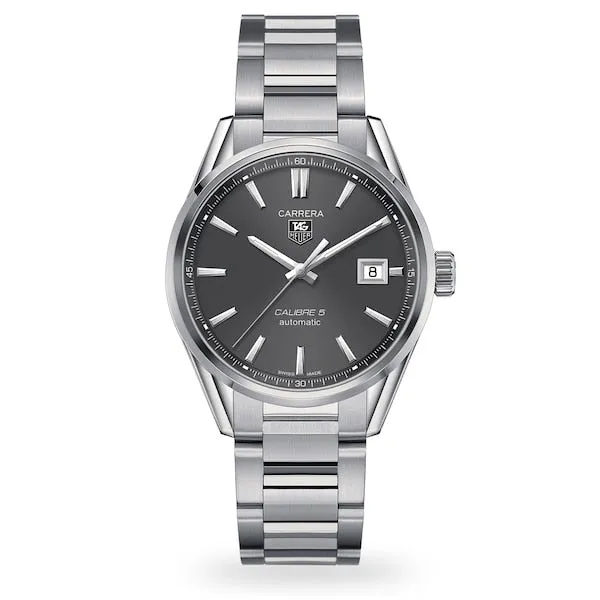 TAG Heuer - Carrera Calibre 5 Automatic Mens Watch - WAR211C.BA0782