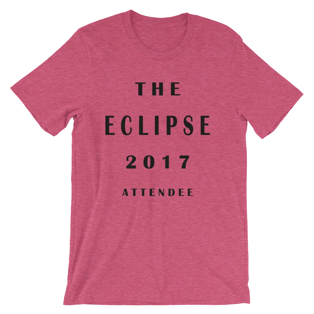 The Eclipse 2017 Attendee - Men's Unisex short sleeve t-shirt