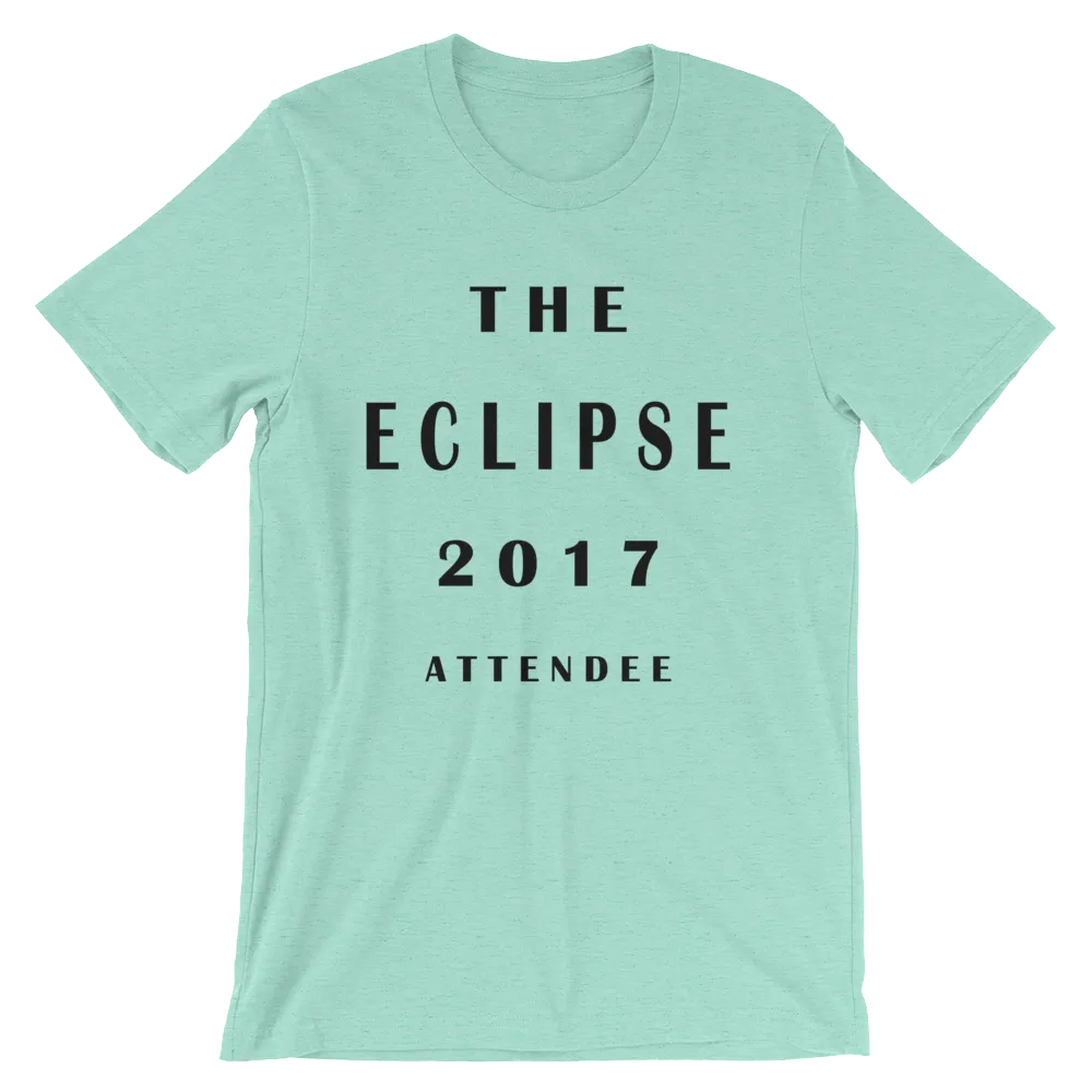 The Eclipse 2017 Attendee - Men's Unisex short sleeve t-shirt