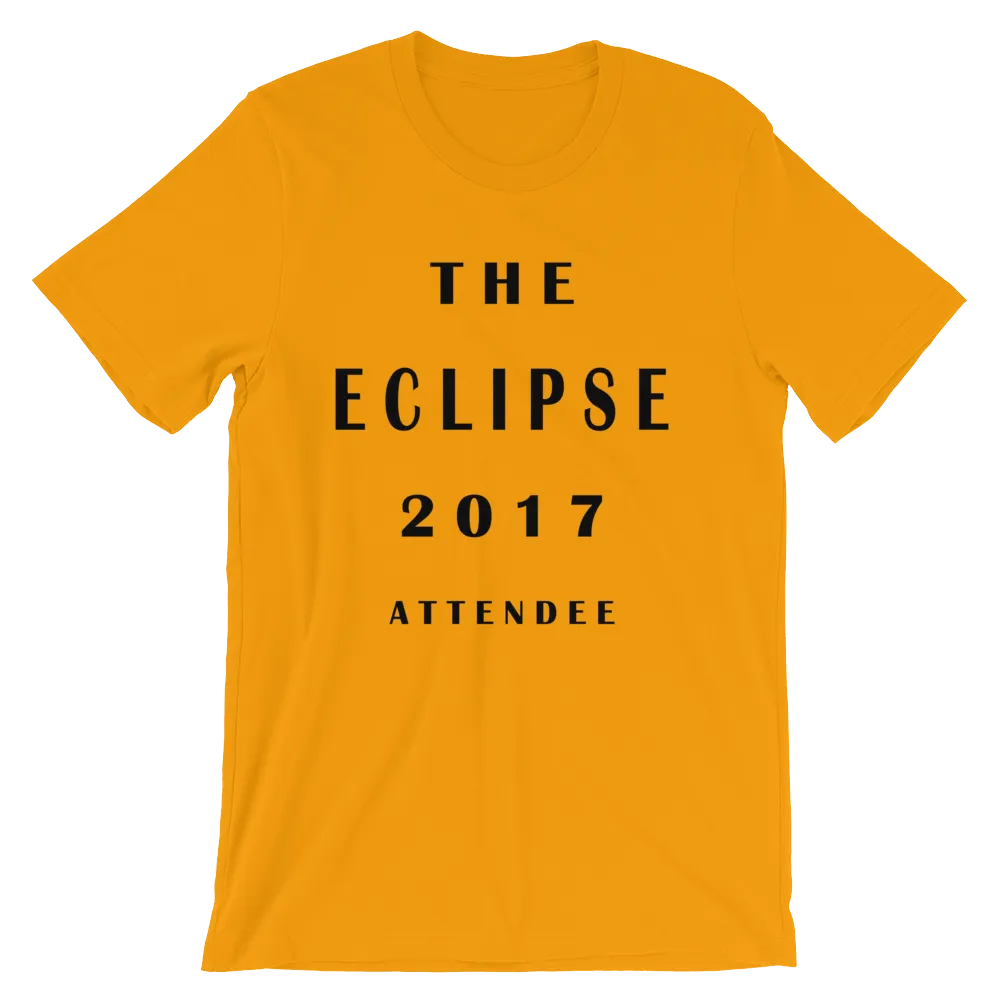 The Eclipse 2017 Attendee - Men's Unisex short sleeve t-shirt