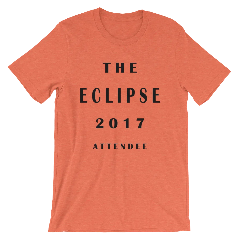 The Eclipse 2017 Attendee - Men's Unisex short sleeve t-shirt
