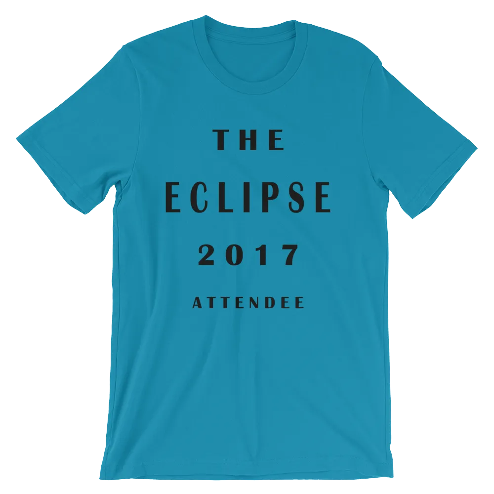 The Eclipse 2017 Attendee - Men's Unisex short sleeve t-shirt