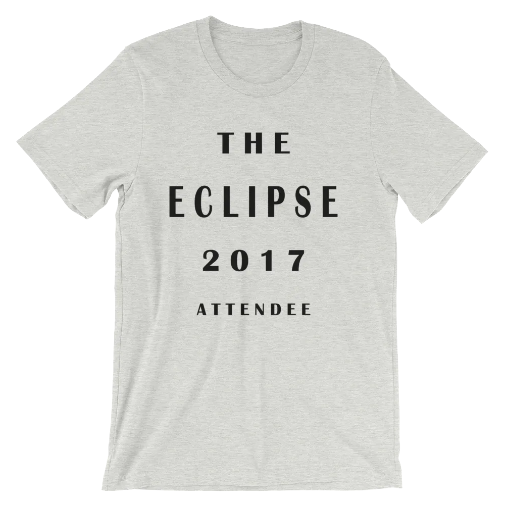 The Eclipse 2017 Attendee - Men's Unisex short sleeve t-shirt