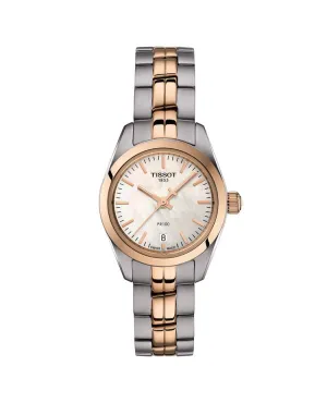Tissot Pr100 Ladies Two Tone Quartz Watch