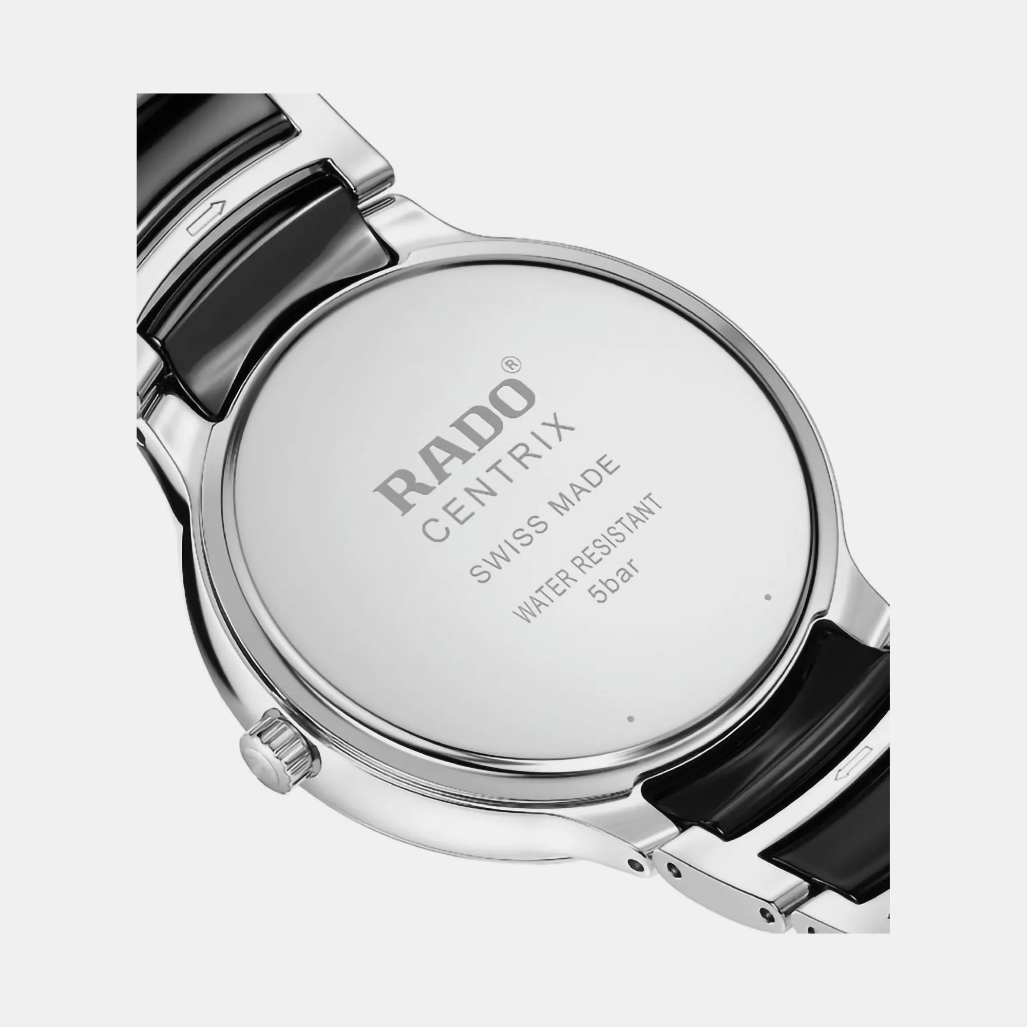Unisex Black Chronograph Ceramic Watch R30021712