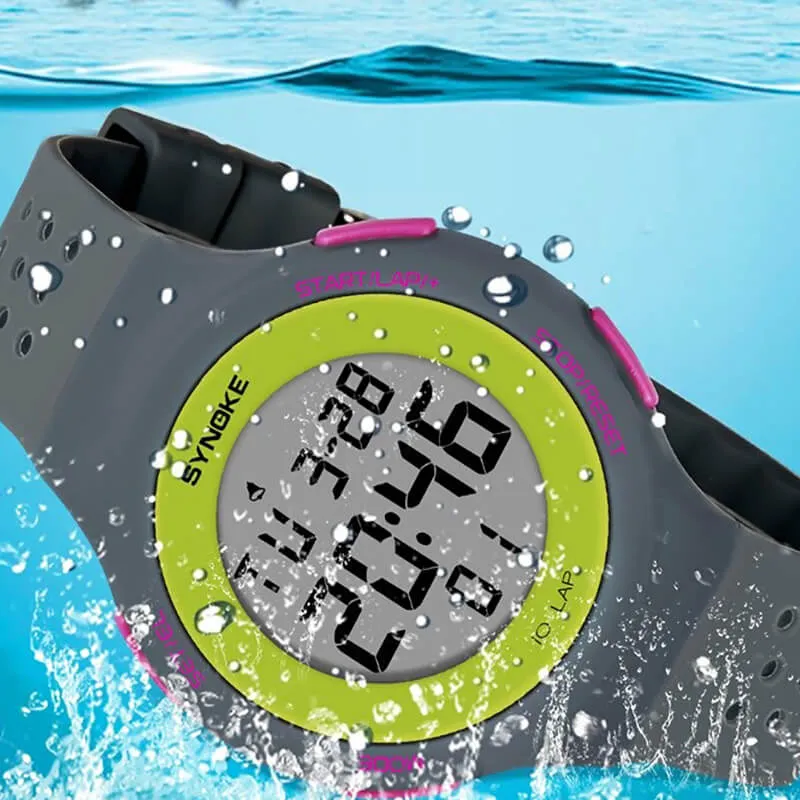 Unisex Ultra-Thin Digital Watch / Waterproof Sports Watches - SF0496