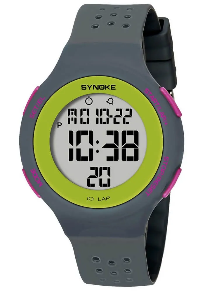 Unisex Ultra-Thin Digital Watch / Waterproof Sports Watches - SF0496