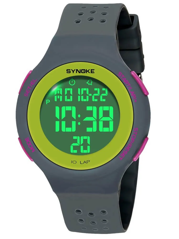 Unisex Ultra-Thin Digital Watch / Waterproof Sports Watches - SF0496