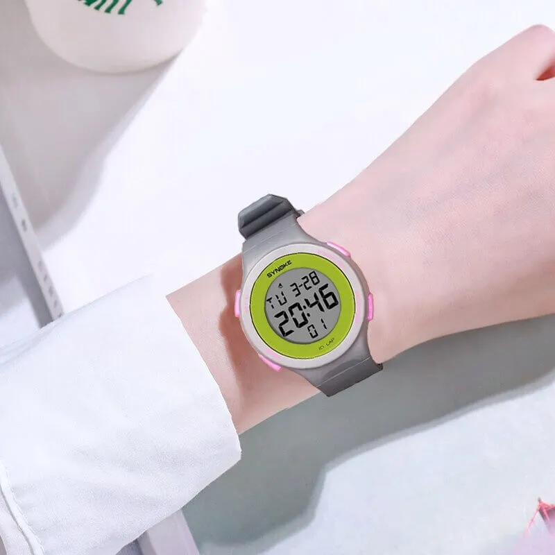 Unisex Ultra-Thin Digital Watch / Waterproof Sports Watches - SF0496