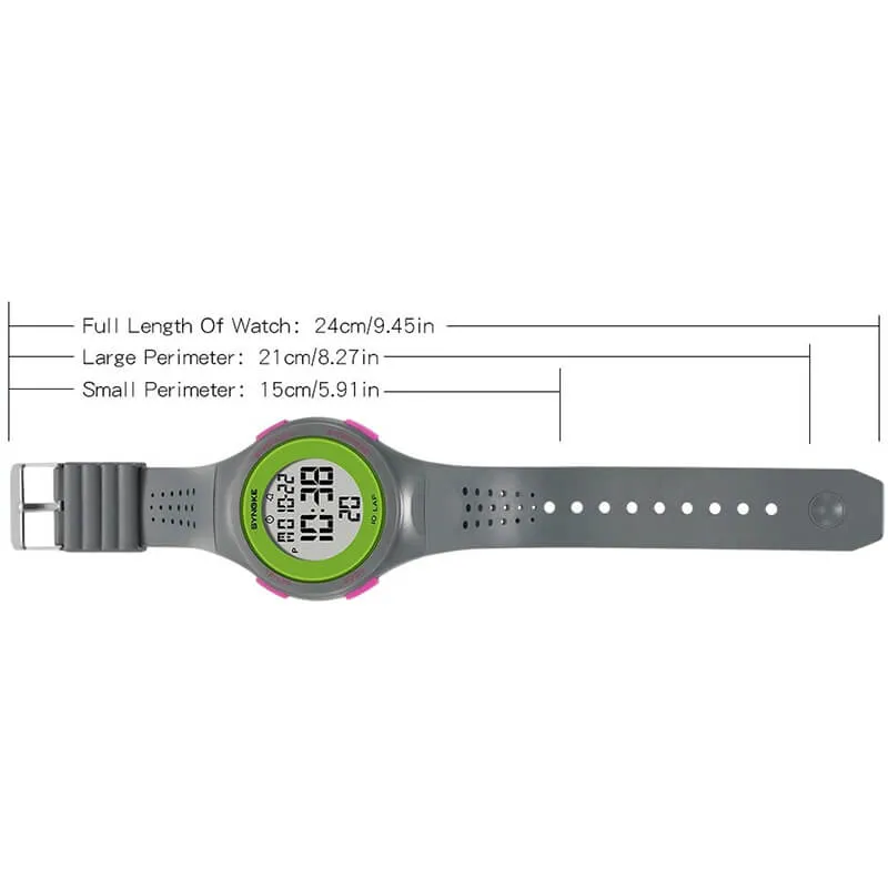 Unisex Ultra-Thin Digital Watch / Waterproof Sports Watches - SF0496