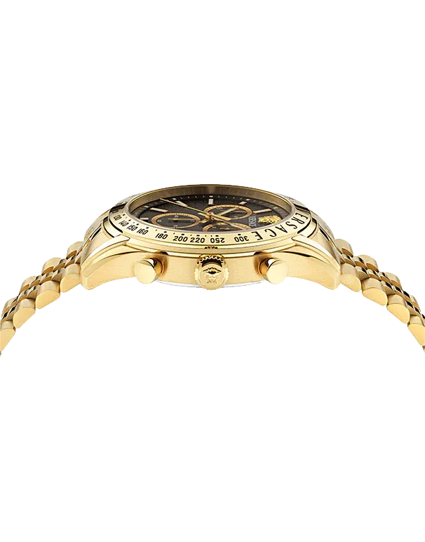 Versace Gold Chrono Master Watch