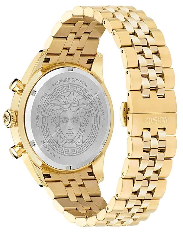 Versace Gold Chrono Master Watch