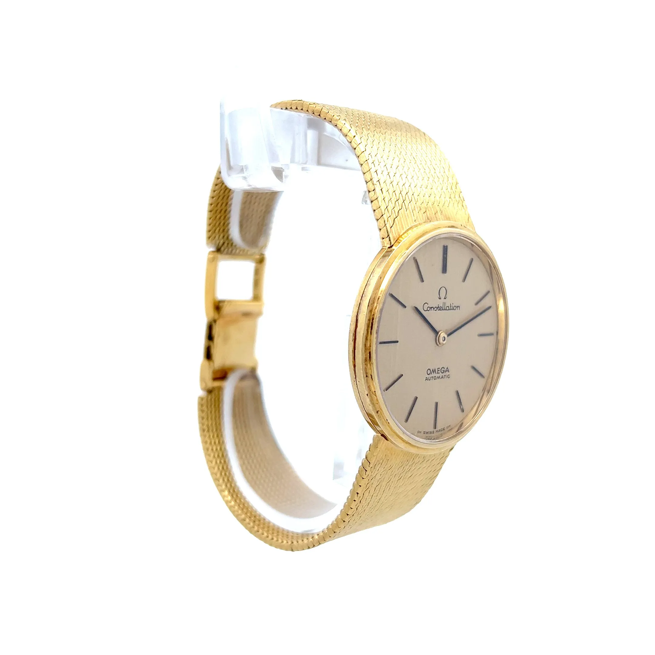 Vintage 1960s Omega Constellation Watch in 18k