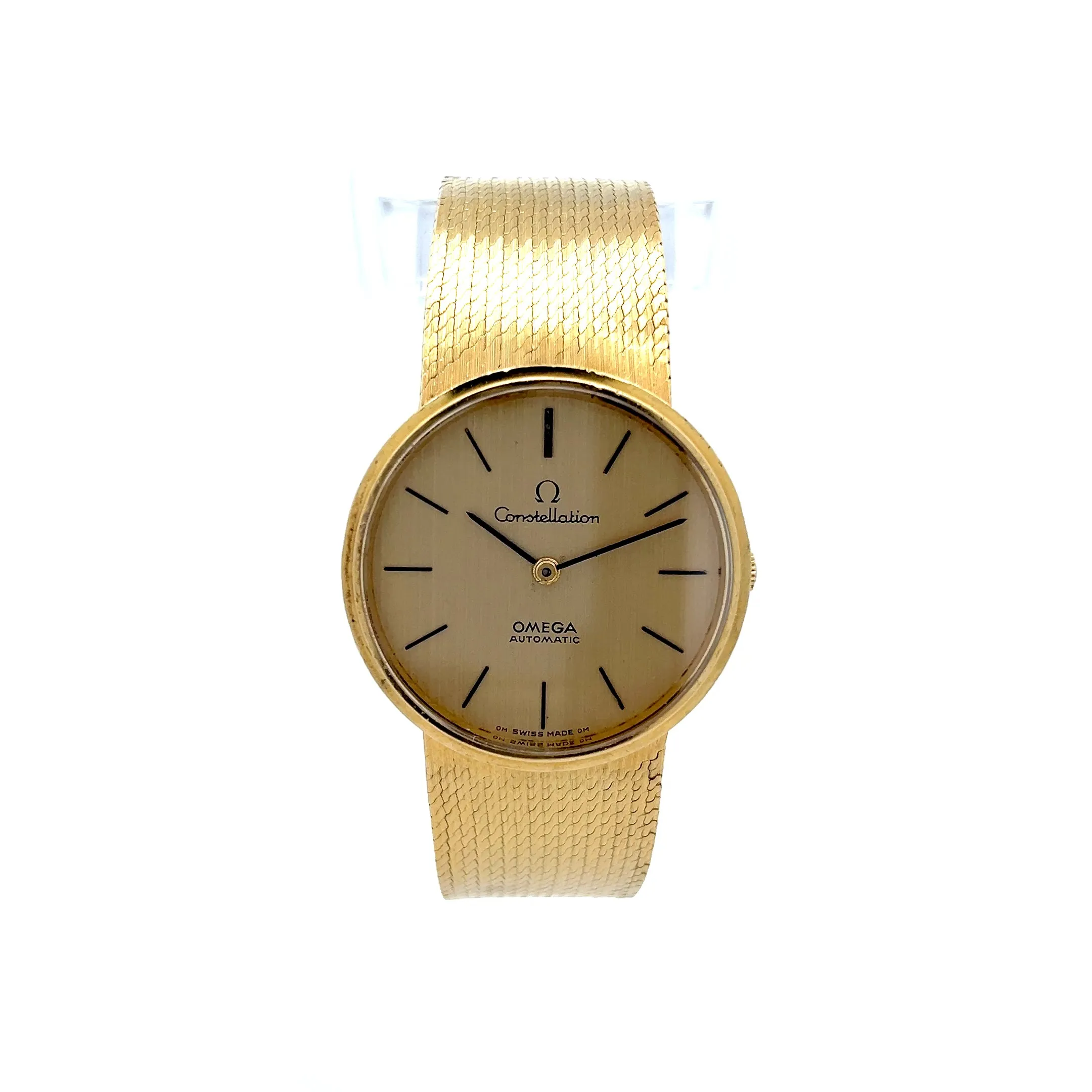 Vintage 1960s Omega Constellation Watch in 18k