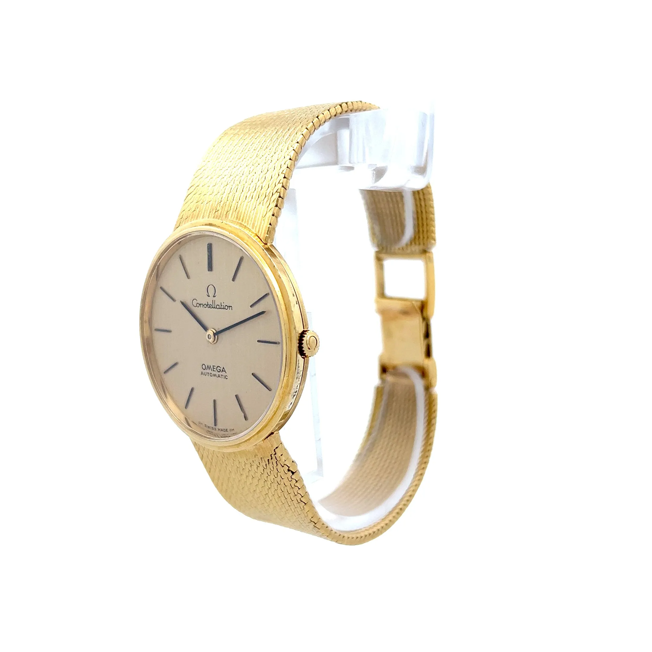 Vintage 1960s Omega Constellation Watch in 18k