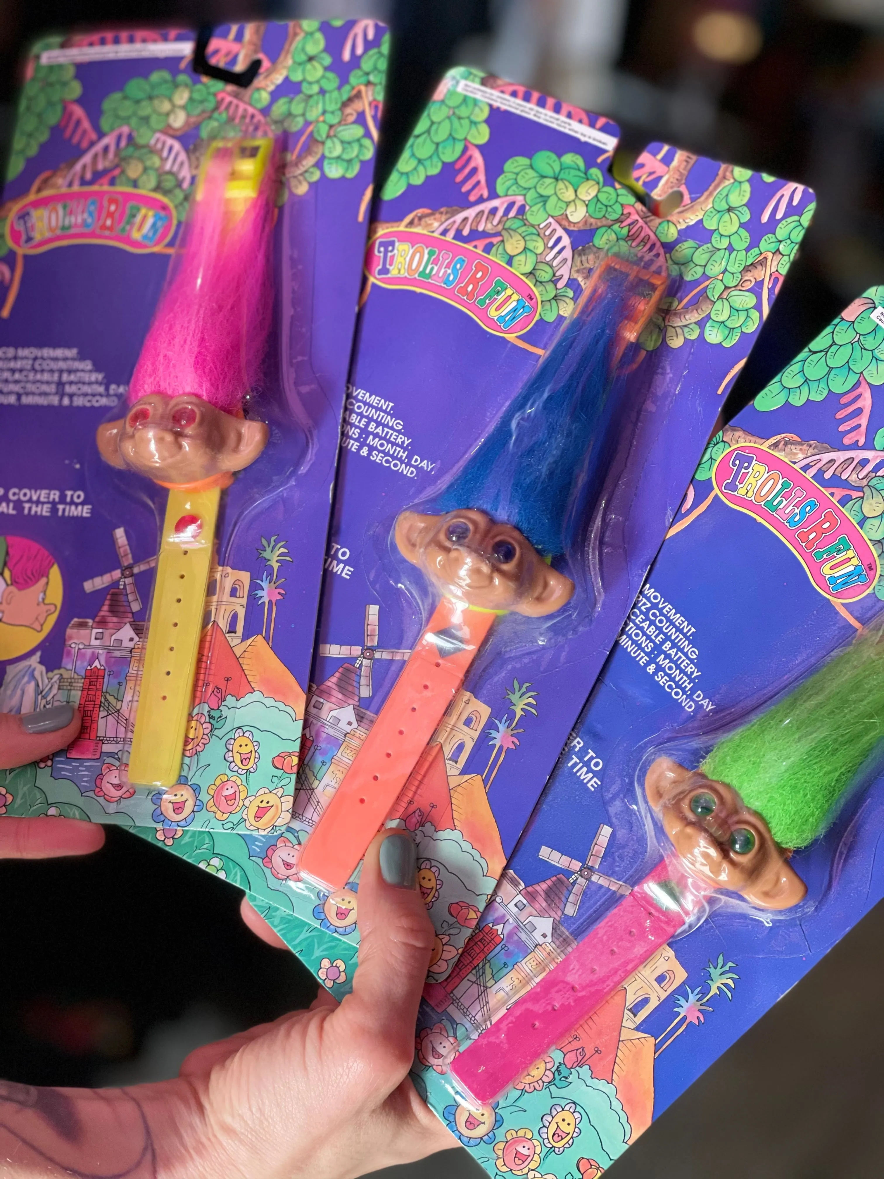 Vintage 90s Deadstock Troll Watches