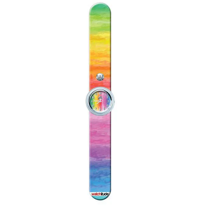 Watchitude Slap Watch | Watercolors