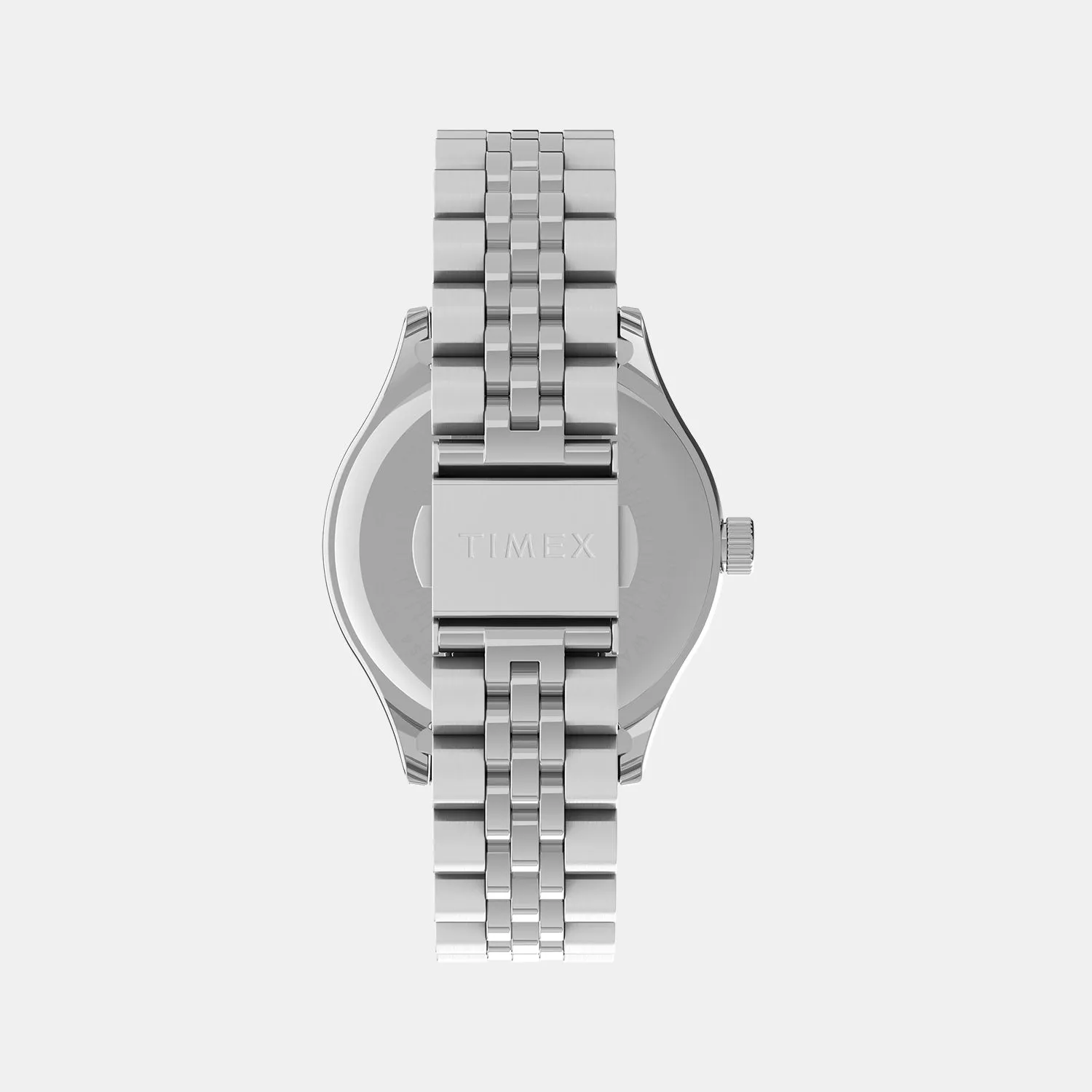 Waterbury Women White Analog Stainless Steel Watch TW2U23400UJ
